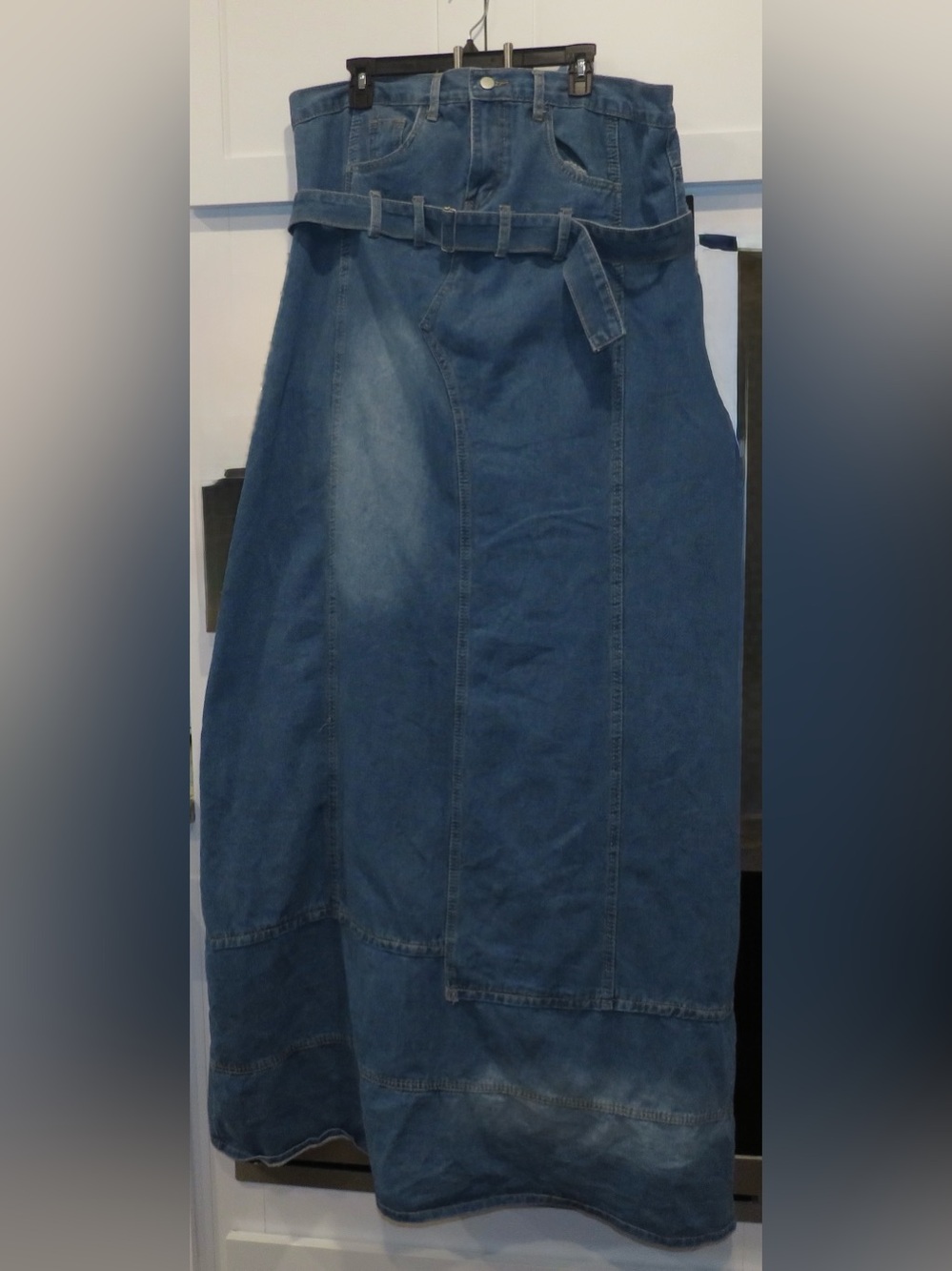 XPLUSWEAR DENIM MAXI DRESS SIZE XL